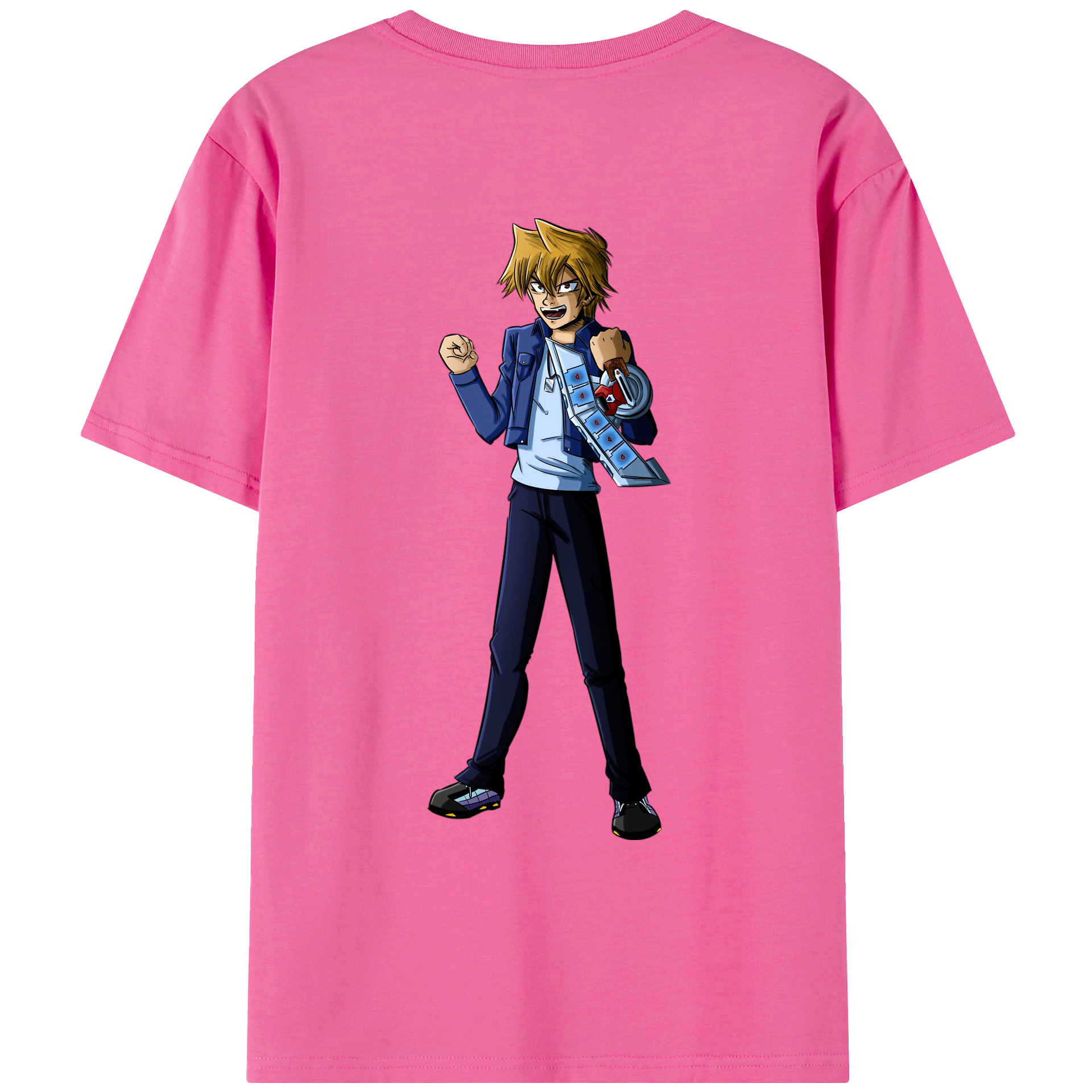 （画像用） 遊☆戯☆王 Yu-Gi-Oh! レディース半袖Tシャツ(バックプリント)